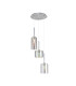 Baldwin 35cm Round Pendant 2m 3 x G9 Polished Chrome/Iridescent Type A