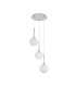 Baldwin 34cm Round Pendant 2m 3 x G9 Polished Chrome/Frosted Type G Shade-4