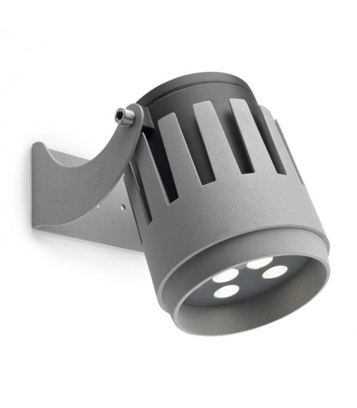 Outdoor LED Spotlight Grey 2162lm 4000K IP65 - 1