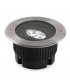 Outdoor LED Recessed Ground Uplight Stainless Steel Polished 18.4cm 1566lm 3000K IP67 - 1
