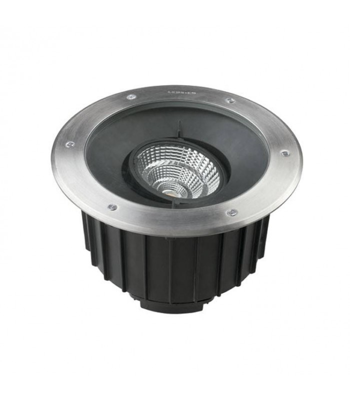 Outdoor LED Uplight recessed Stainless Steel Polished 1-10V Dimming 30cm 3820lm 2700K IP67 - 1