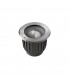 Outdoor LED Recessed Ground Uplight Stainless Steel Polished 12.5cm 995lm 2700K IP67 - 1