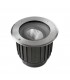 Outdoor LED Recessed Ground Uplight Stainless Steel Polished 22.3cm 2815lm 2700K IP67 - 1