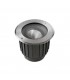 Outdoor LED Recessed Ground Uplight Stainless Steel Polished 1950lm 2700K IP67 - 1