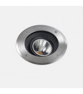 Outdoor LED Recessed Ground Uplight Stainless Steel Polished 1595lm 3000K IP67 - 1