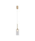 Baldwin 10cm Single Pendant 2m 1 x G9 French Gold/Clear Type A Shade-4
