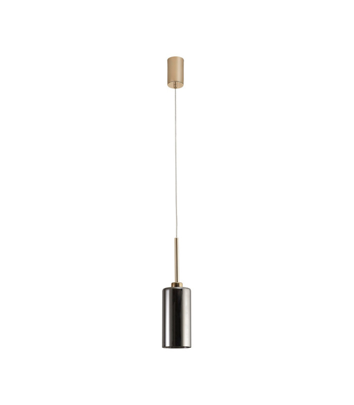Baldwin 10cm Single Pendant 2m 1 x G9 French Gold/Chrome Type A Shade-5