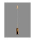 Baldwin 10cm Single Pendant 2m 1 x G9 French Gold/Copper Type A Shade-3