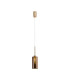 Baldwin 10cm Single Pendant 2m 1 x G9 French Gold/Copper Type A Shade-4