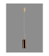 Baldwin 10cm Single Pendant 2m 1 x G9 French Gold/Copper Type A Shade-15