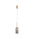 Baldwin 10cm Single Pendant 2m 1 x G9 French Gold/Smoked Type A Shade-4