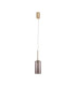 Baldwin 10cm Single Pendant 2m 1 x G9 French Gold/Smoked Type A Shade-5