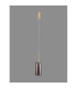 Baldwin 10cm Single Pendant 2m 1 x G9 French Gold/Smoked Type A Shade-15