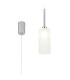 Baldwin 10cm Single Pendant 2m 1 x G9 Polished Chrome/Frosted Type A Shade-1