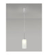 Baldwin 10cm Single Pendant 2m 1 x G9 Polished Chrome/Frosted Type A Shade-3