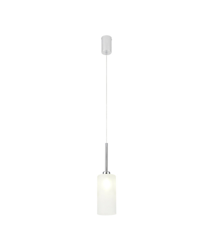 Baldwin 10cm Single Pendant 2m 1 x G9 Polished Chrome/Frosted Type A Shade-4
