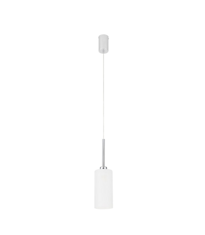 Baldwin 10cm Single Pendant 2m 1 x G9 Polished Chrome/Frosted Type A Shade-5