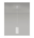 Baldwin 10cm Single Pendant 2m 1 x G9 Polished Chrome/Frosted Type A Shade-13