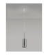 Baldwin 10cm Single Pendant 2m 1 x G9 Polished Chrome/Chrome Type A Shade-13