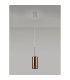Baldwin 10cm Single Pendant 2m 1 x G9 Polished Chrome/Copper Type A Shade-13