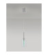 Baldwin 10cm Single Pendant 2m 1 x G9 Polished Chrome/Iridescent Type A Shade-13