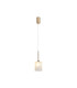 Baldwin 12cm Single Pendant 2m 1 x G9 French Gold/Frosted Type B Shade-4