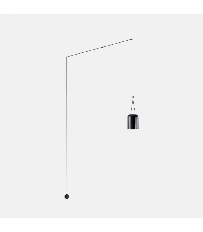 Wall Light Matt Black 1x E27 - 1