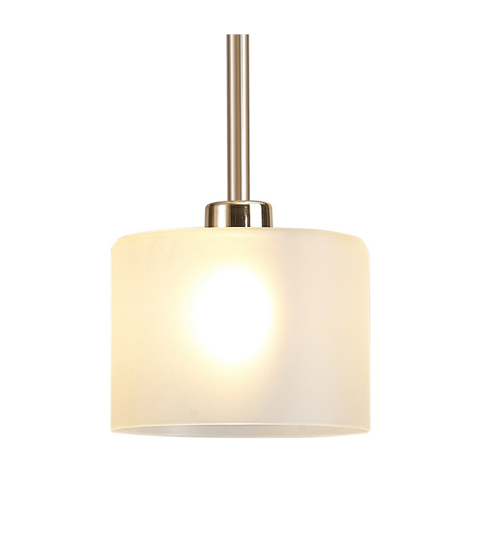 Baldwin 12cm Single Pendant 2m 1 x G9 French Gold/Frosted Type B Shade-7