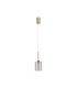 Baldwin 12cm Single Pendant 2m 1 x G9 French Gold/Clear Type B Shade-5
