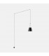 Wall Light Matt Black 1x E27 - 1