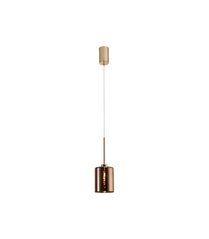 Baldwin 12cm Single Pendant 2m 1 x G9 French Gold/Copper Type B Shade-4