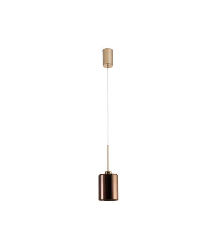 Baldwin 12cm Single Pendant 2m 1 x G9 French Gold/Copper Type B Shade-5