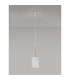Baldwin 12cm Single Pendant 2m 1 x G9 Polished Chrome/Frosted Type B Shade-13