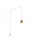 Wall Light Matt Gold 1x E27 - 1