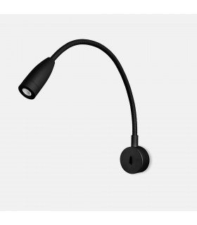 LED Wall Reading Light Black 160lm 3000K - 1