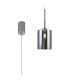 Baldwin 12cm Single Pendant 2m 1 x G9 Polished Chrome/Chrome Type B Shade-1