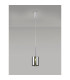 Baldwin 12cm Single Pendant 2m 1 x G9 Polished Chrome/Chrome Type B Shade-3
