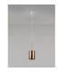 Baldwin 12cm Single Pendant 2m 1 x G9 Polished Chrome/Copper Type B Shade-14