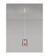 Baldwin 12cm Single Pendant 2m 1 x G9 Polished Chrome/Smoked Type B Shade-3