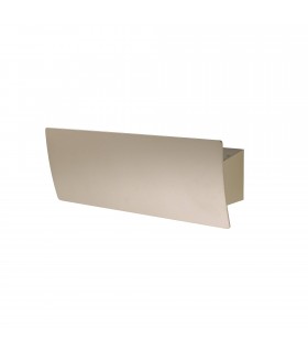 LED Flush Wall Light Painted Gold 35cm 3857lm 3000K - 1