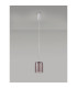 Baldwin 12cm Single Pendant 2m 1 x G9 Polished Chrome/Smoked Type B Shade-13