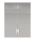 Baldwin 12cm Single Pendant 2m 1 x G9 Polished Chrome/Cognac Type B Shade-3