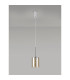 Baldwin 12cm Single Pendant 2m 1 x G9 Polished Chrome/Cognac Type B Shade-13