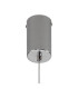 Baldwin 12cm Single Pendant 2m 1 x G9 Polished Chrome/Iridescent Type B Shade-9