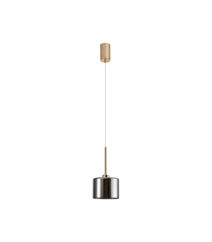 Baldwin 12cm Single Pendant 2m 1 x G9 French Gold/Chrome Type A Shade-5