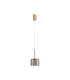 Baldwin 12cm Single Pendant 2m 1 x G9 French Gold/Smoked Type A Shade-5