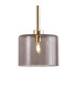 Baldwin 12cm Single Pendant 2m 1 x G9 French Gold/Smoked Type A Shade-6
