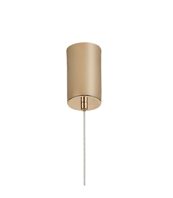 Baldwin 12cm Single Pendant 2m 1 x G9 French Gold/Smoked Type A Shade-7