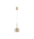 Baldwin 12cm Single Pendant 2m 1 x G9 French Gold/Cognac Type A Shade-5
