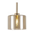 Baldwin 12cm Single Pendant 2m 1 x G9 French Gold/Cognac Type A Shade-6